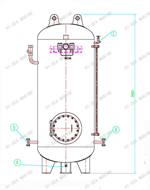 YLG-3.0 Hydrophore Tank