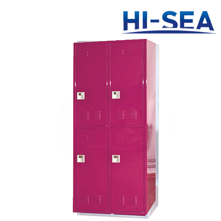 Marine Steel Four-door Wardrobe