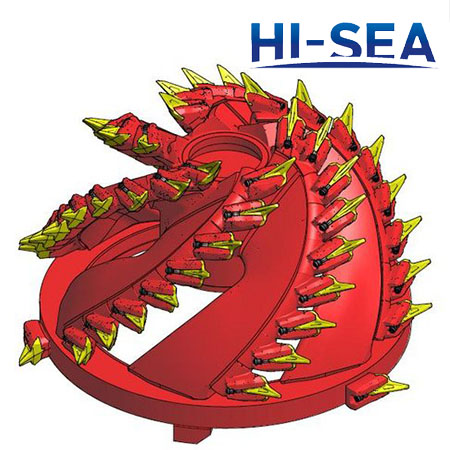 Traditional Type Dredge Cutter Head