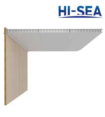 Marine Continuous Composite Aluminum Honeycomb Ceiling