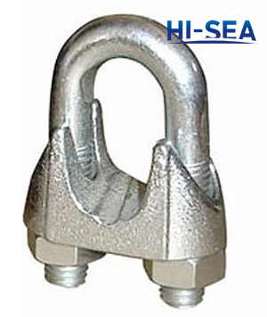 Type B Galvanized Malleable Wire Rope Clip