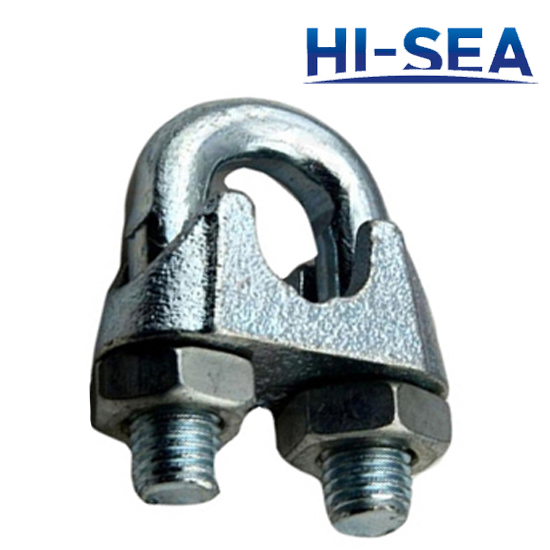 Type B Galvanized Malleable Wire Rope Clip