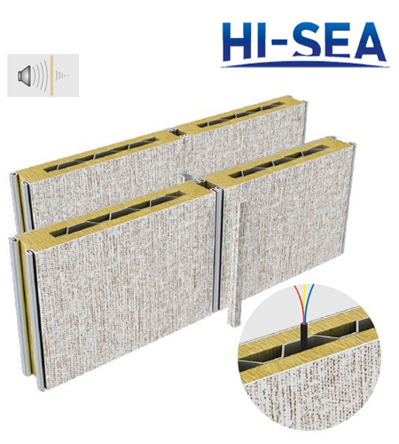 Type C Composite Rock Wool Acoustic Wall Panel