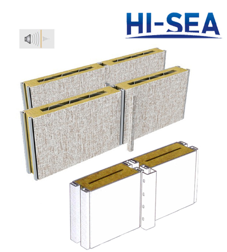 Type C Composite Rock Wool Acoustic Wall Panel