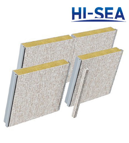 Type C Composite Rock Wool Wall Panel