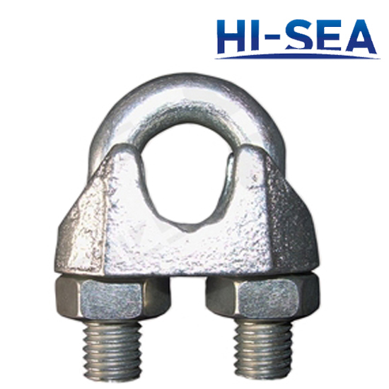 U.S.Type Galv Malleable Wire Rope Clipe