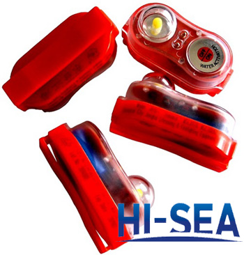 Water-activated Lifejacket Light