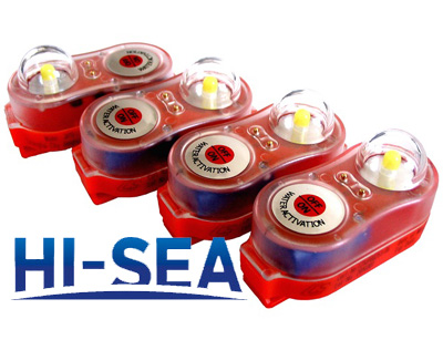Water-activated Lifejacket Light
