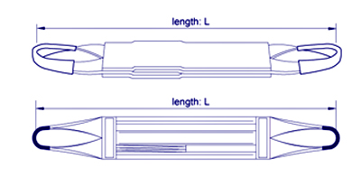 Wide Body Type Webbing Sling