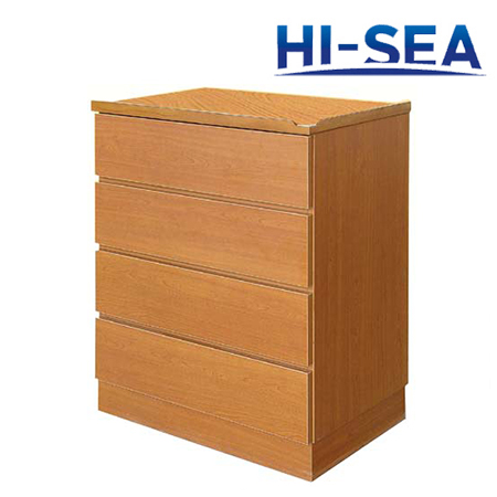 Wood Marine Drawer Cabinet