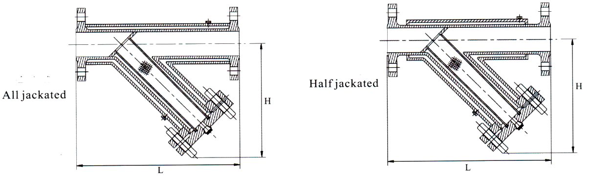 Jacketed Y type Filter 