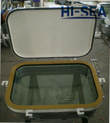 Marine A0 Fireproof Rectangular Window 