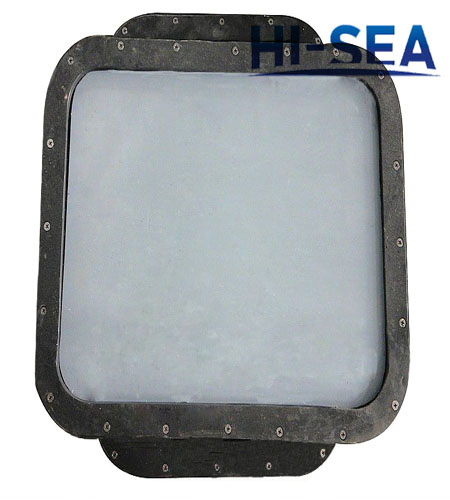 A60 Fireproof Rectangular Window for Ship 