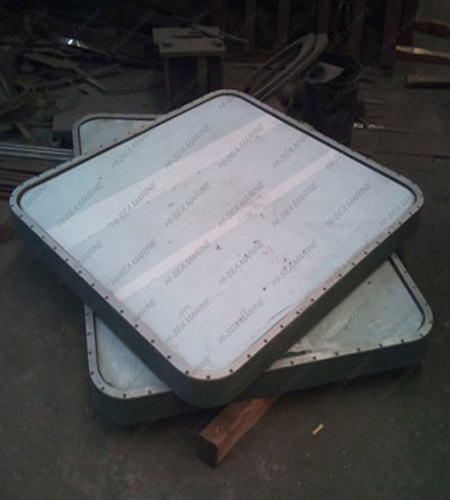 Marine Steel Fixed Rectangular Window
