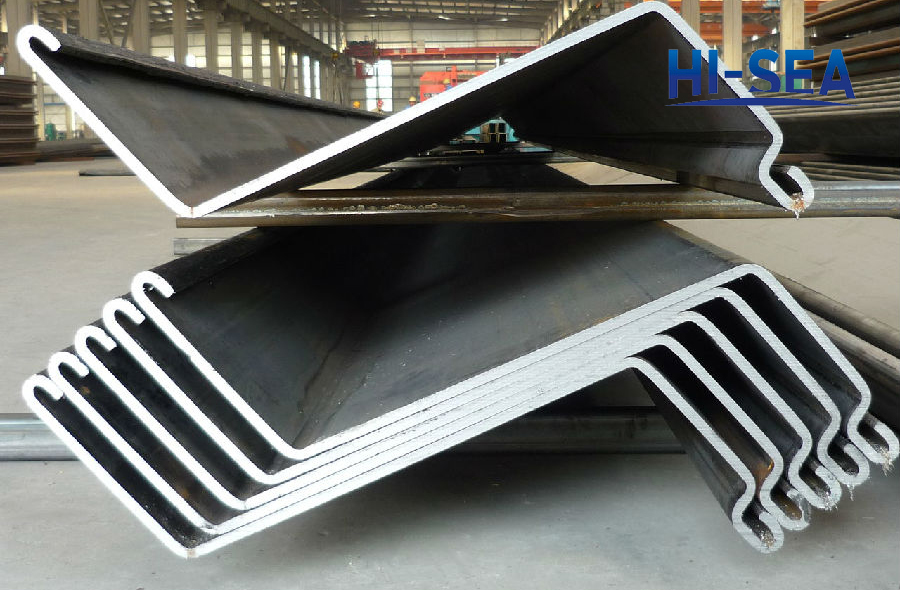 Z Type Cold Formed Steel Sheet Pile