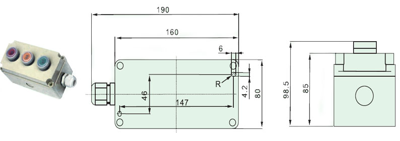 Marine Button Switch