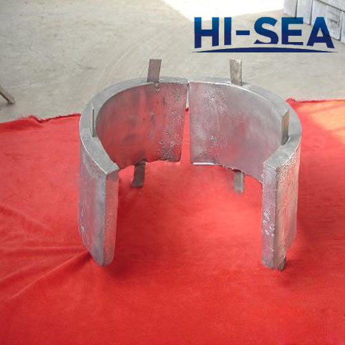 Bracelet Type Aluminum Anode