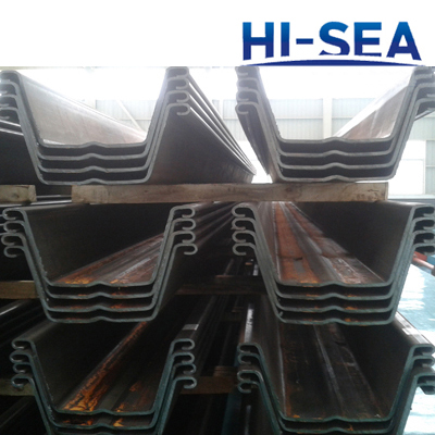 750*270mm Cold Formed Steel Sheet Pile