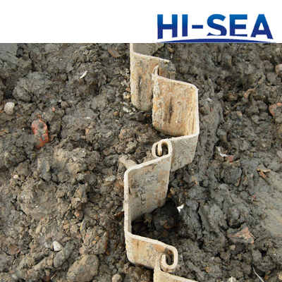 400*180mm Cold Formed Steel Sheet Pile