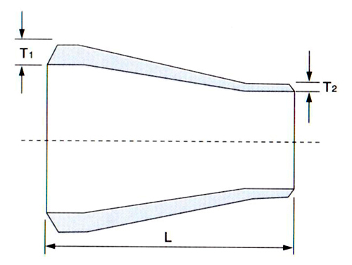 Alloy steel stainless steel mirror surface pipe reducer