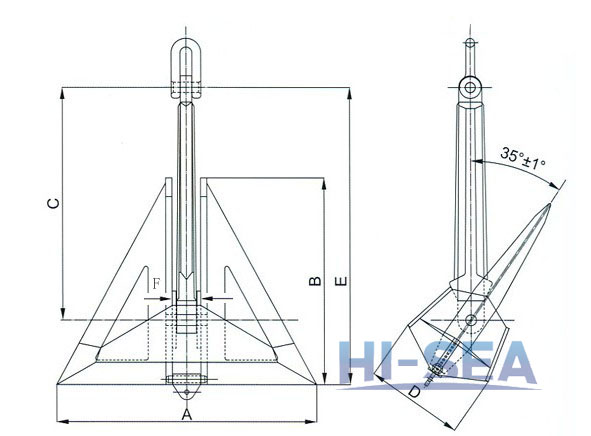 Steel Plate Welded Anchor