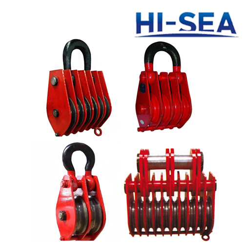 wire rope blocks and sheaves factory