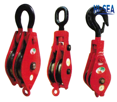 Double Sheaves Pulley Block