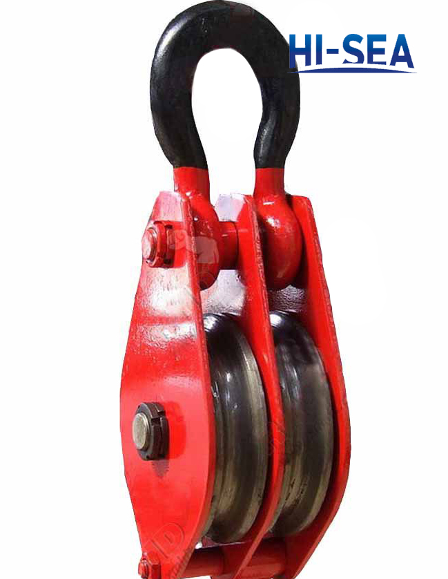 Double Sheaves Pulley Block