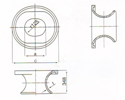 NS2589 Mooring Chock 