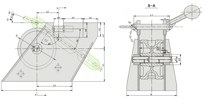 CB T 3844-2000 Chain Stopper