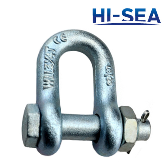 Drop Forged Bolt Type Chain Shackle