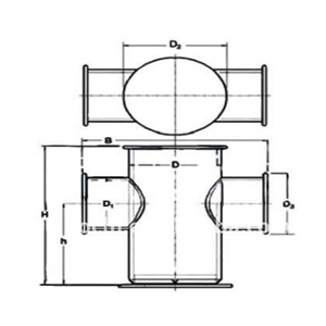 JIS F2804 Cross Bitt Bollard