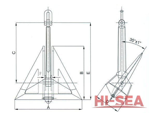 HHP Delta Type Anchor