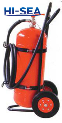Wheeled Foam Fire Extinguisher