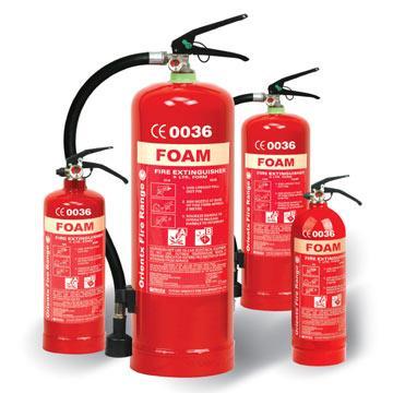 portable foam fire extinguisher