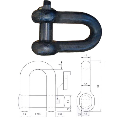 Shackle for Ship Supplier, China Marine Shackle Manufacturer HiSea