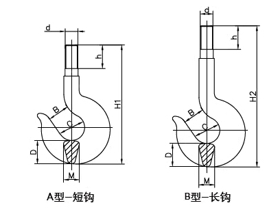 Heavy Duty Crane Lifting Hook