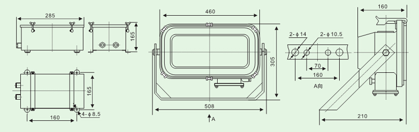 Marine High-pressure Sodium Flood Light