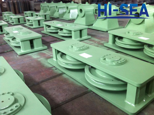 Double Sheave Horizontal Fairlead