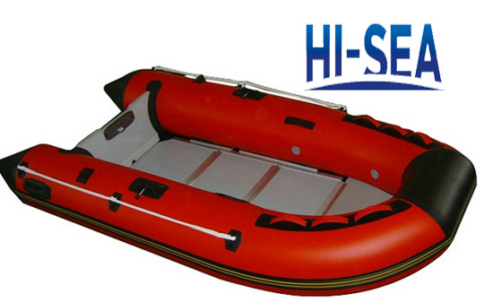 Inflatable Boat With Plywood Floor