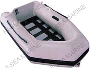 Inflatable sport boat with slatted floor