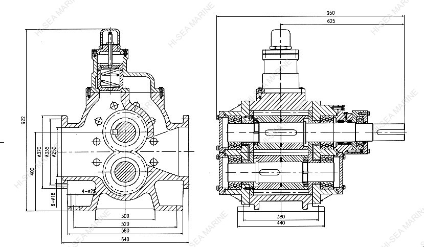 KCB Marine Gear oil Pump