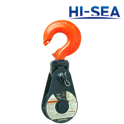 Light Type Snatch Block with Hook