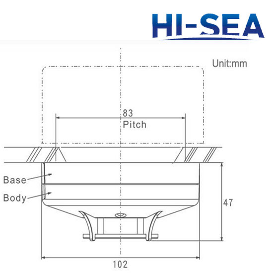 Marine Fixed Temperature Heat Detector