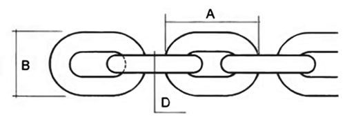 Studless Link Anchor Chain