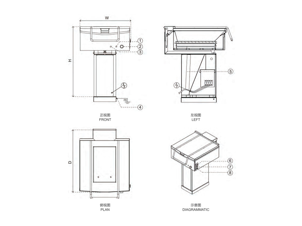 Marine Automatic Tilting Frying Pan