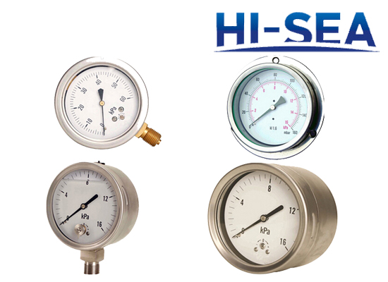 Pressure Gauge Used for Fire Fighting