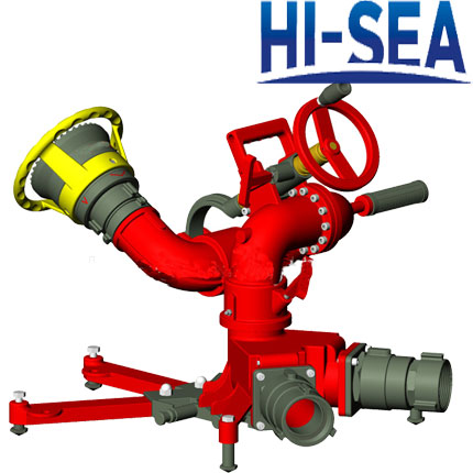  Automatic Movable Fire Monitor