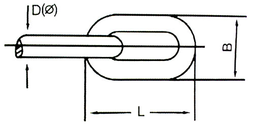 Marine Open Link Anchor Chain