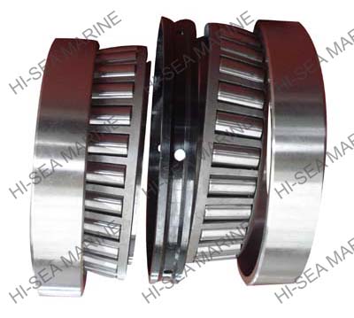 Paired single row tapered roller bearings